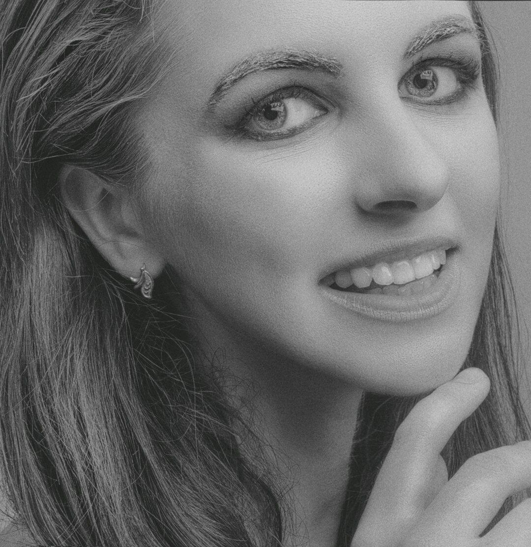 Tevreden klant portret vrouw